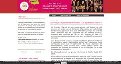 Desktop Screenshot of la-sarthe-a-gauche.com